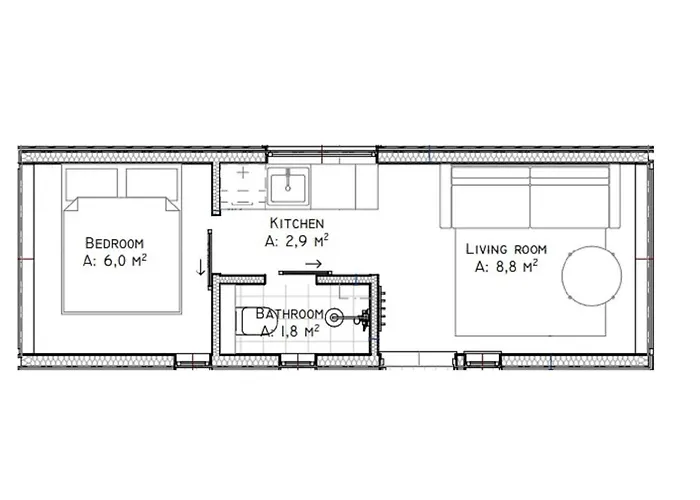 Vakantiehuis Tinyhouse Heimatglueck *